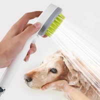 pet shower brush head pet shower nozzle massage shower brush for dogs washing supply