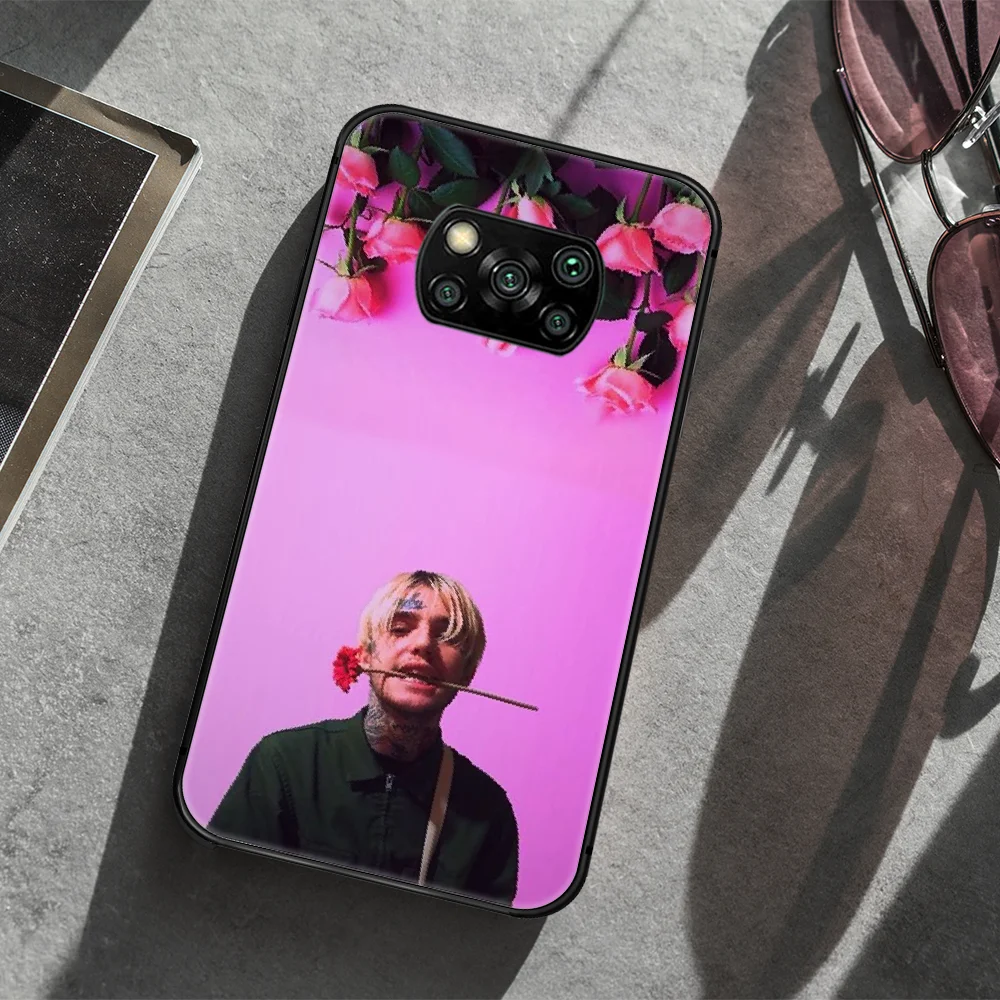 

Lil Peep Rapper Phone case Cover Hull For Xiaomi Mi A2 A3 8 9 9T Note 10 Se Lite Pro black Waterproof Pretty Etui 3D Prime