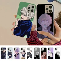 anime jujutsu kaisen inumaki toge phone case for iphone 11 12 13 mini pro xs max 8 7 6 6s plus x 5s se 2020 xr cover