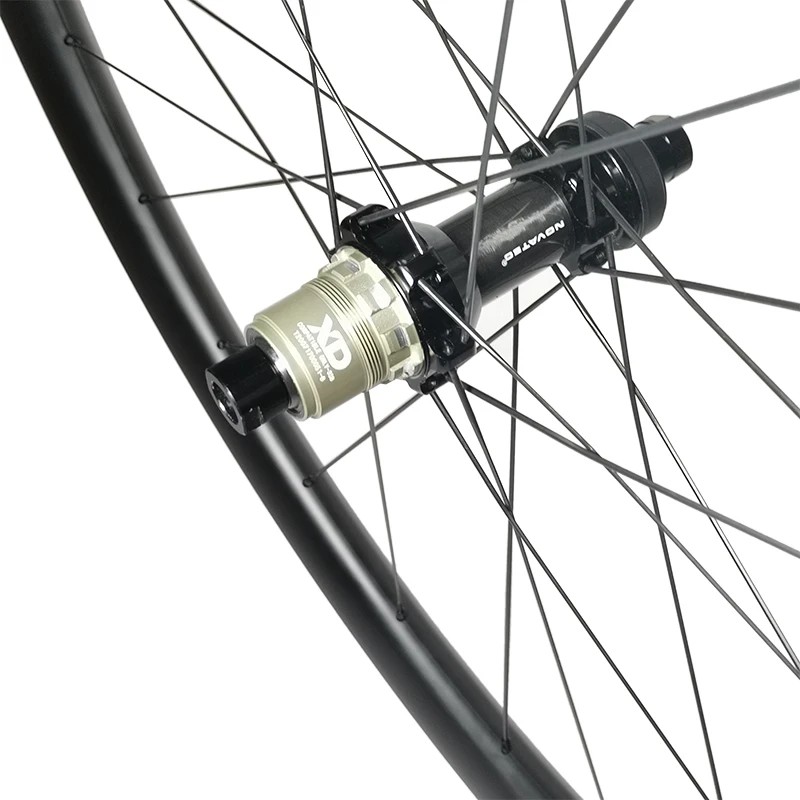 29er MTB XC 30mm gravel carbon BOOST wheels deep clincher tubeless Pillar 1420 spoke Novatec D411CB D412CB Boost Wheelset | Спорт и