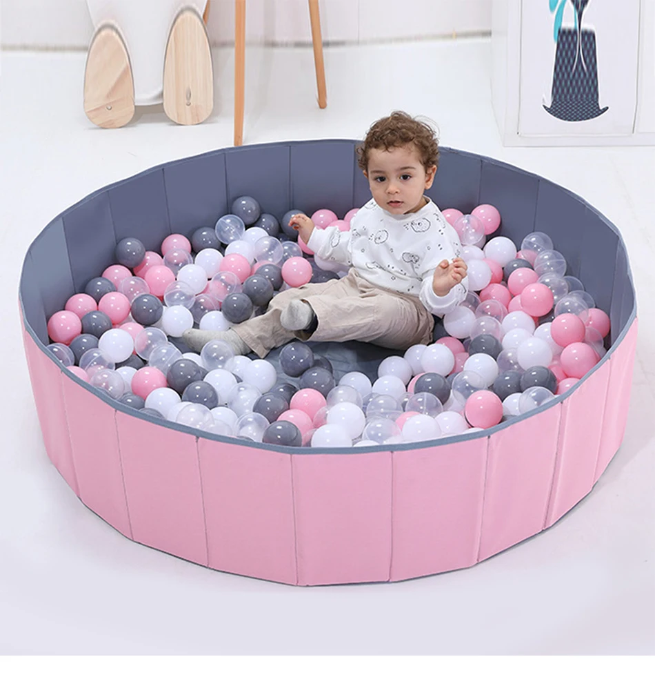 Детский манеж защитный барьер мячи для бассейна складные сухие младенцев океана