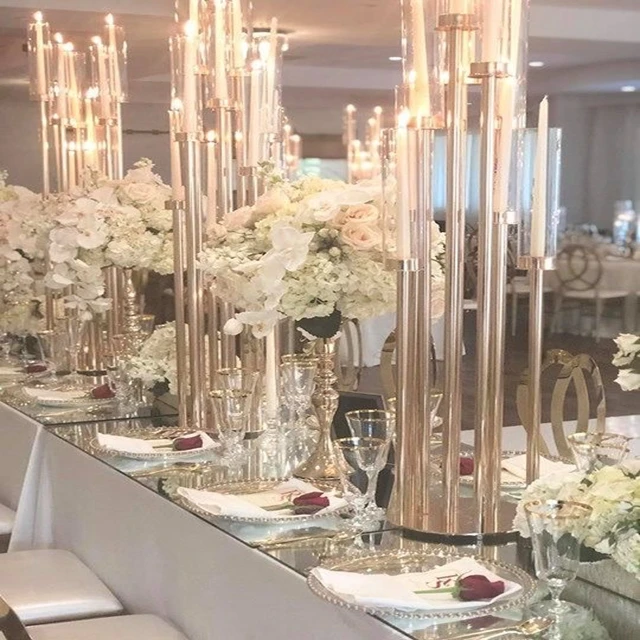 S Wedding Candelabra Table Top Decoration Centerpiece 075