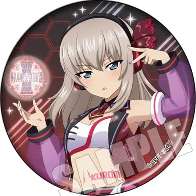 Аниме Девушки und PANZER Nishizumi Miho Reizei Mako фигурка значок круглая брошь булавка подарки