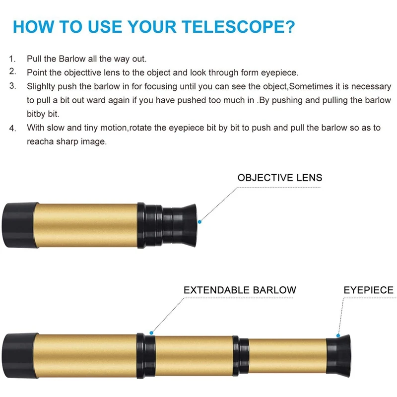 

3 Pieces Pirate Telescope Retro Telescopic Handheld Plastic Telescope Pirate Party Classic Telescope