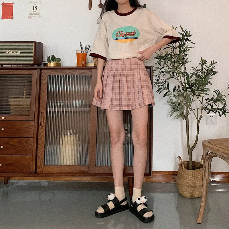 Милые плоские туфли в Корейском стиле Женские Вьетнамки с героями мультфильмов