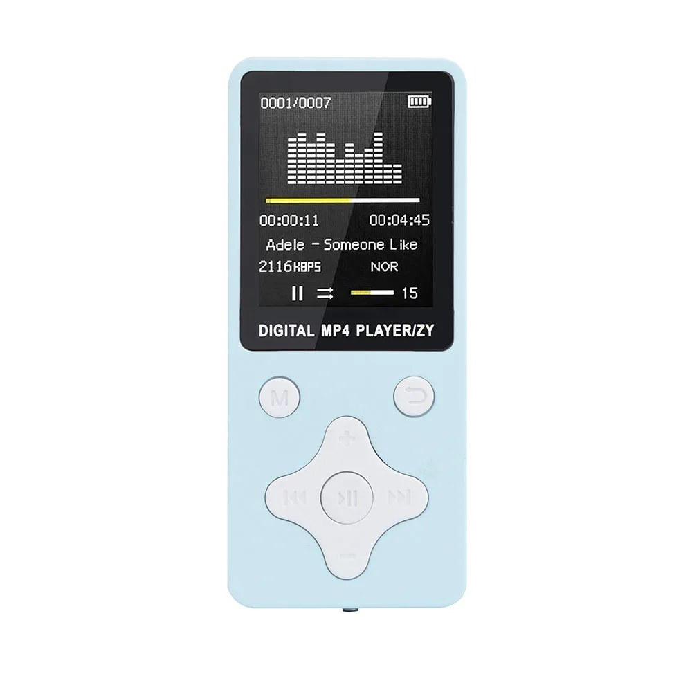 B MP4 плеер Лидер продаж Модный Красочный портативный спортивный MP3 MP4 плеер 32 G фильмы ЖК-экран fm-радио видеоигры фильм - Цвет: B