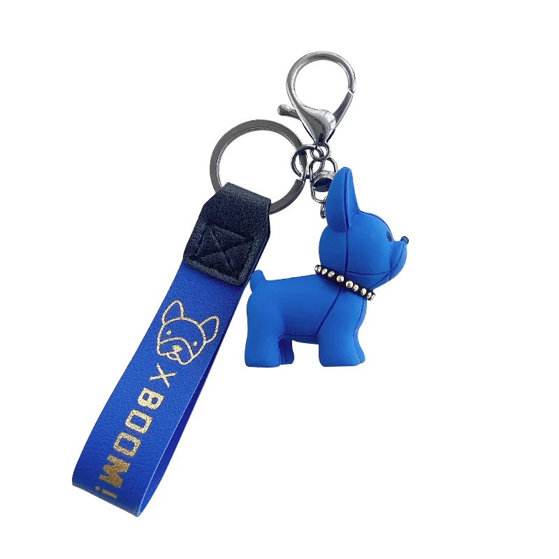 

Keychain female cute online celebrity simple creative personality couple a pair of bags fighting pendant men's car key chain