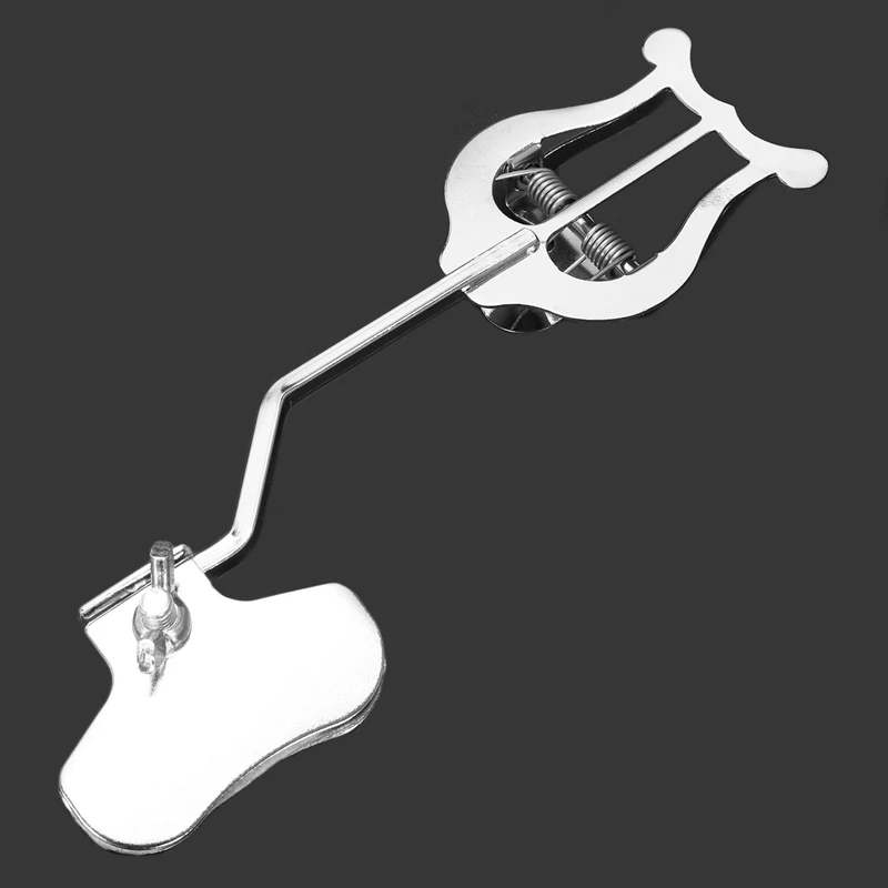 ГОРЯЧАЯ HG-труба тромбон лист музыкальный клип из нержавеющей стали Trumpeter Лира