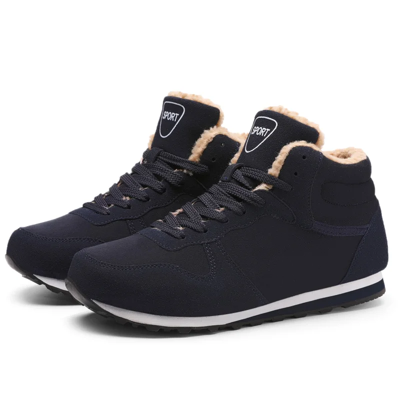 Ботинки мужские зимние теплые размера плюс | Обувь