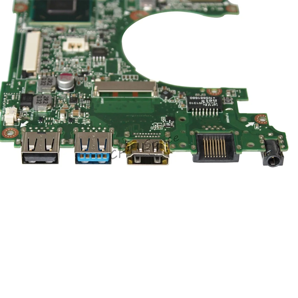 X202E материнская плата для ноутбука ASUS X202E X201E S200E X201EP Материнская плата ноутбука I3-3217U 2G Оперативная память тестирование в целости