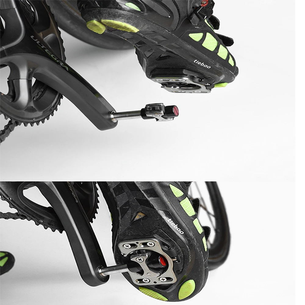 

Promend Road Bike pedal self-locking pedal titanium alloy/Chrome molybdenum steel shaft 3 Palin ultralight lubrication pedals