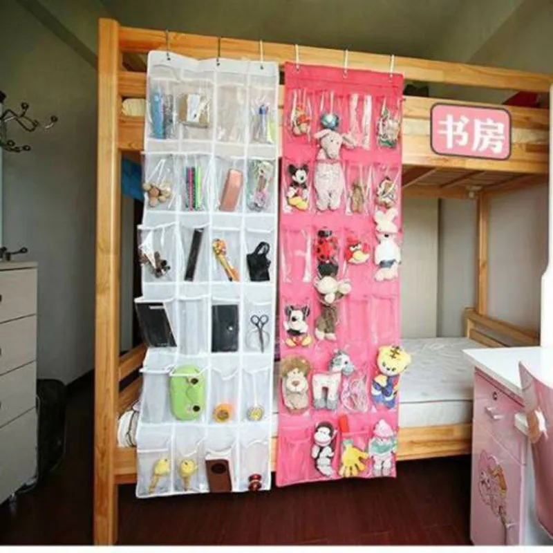 Ящик для хранения 24 кармана многофункциональная накладная сумка обуви подвесная