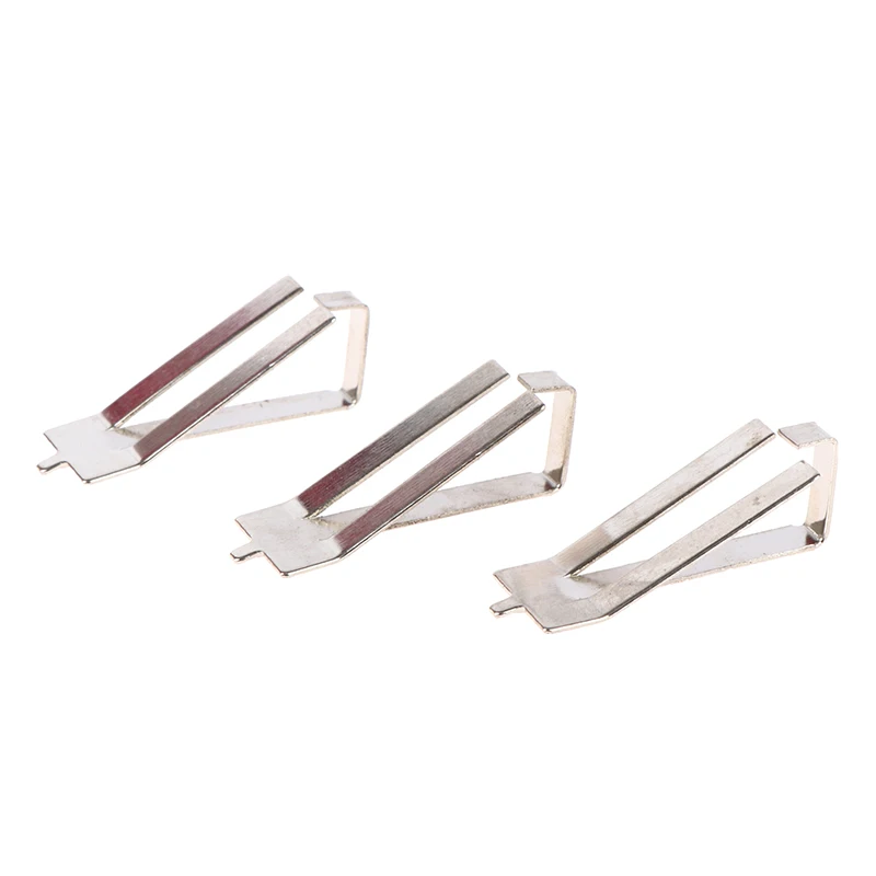 

4Pcs Glass Heated Bed Clip Clamp Heatbed Clip Stainless Steel 3D Printer Parts