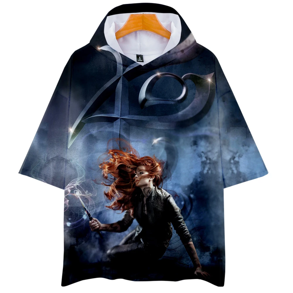 

Shadowhunters 3D Printed Hooded T-shirts Women/Men Fashion Summer Short Sleeve T-shirts Hot Sale Trendy Streetwear Clothes