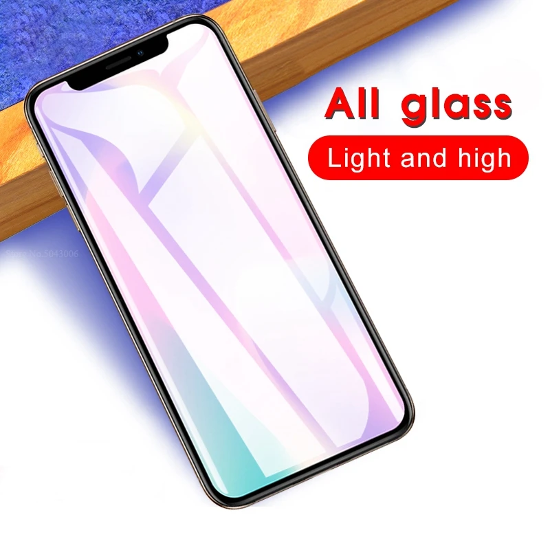 Для iphone XS max 11 Pro 6 6s 7 8 Plus Защита экрана для 5 5S SE X XR 2 шт Передняя защитная пленка из