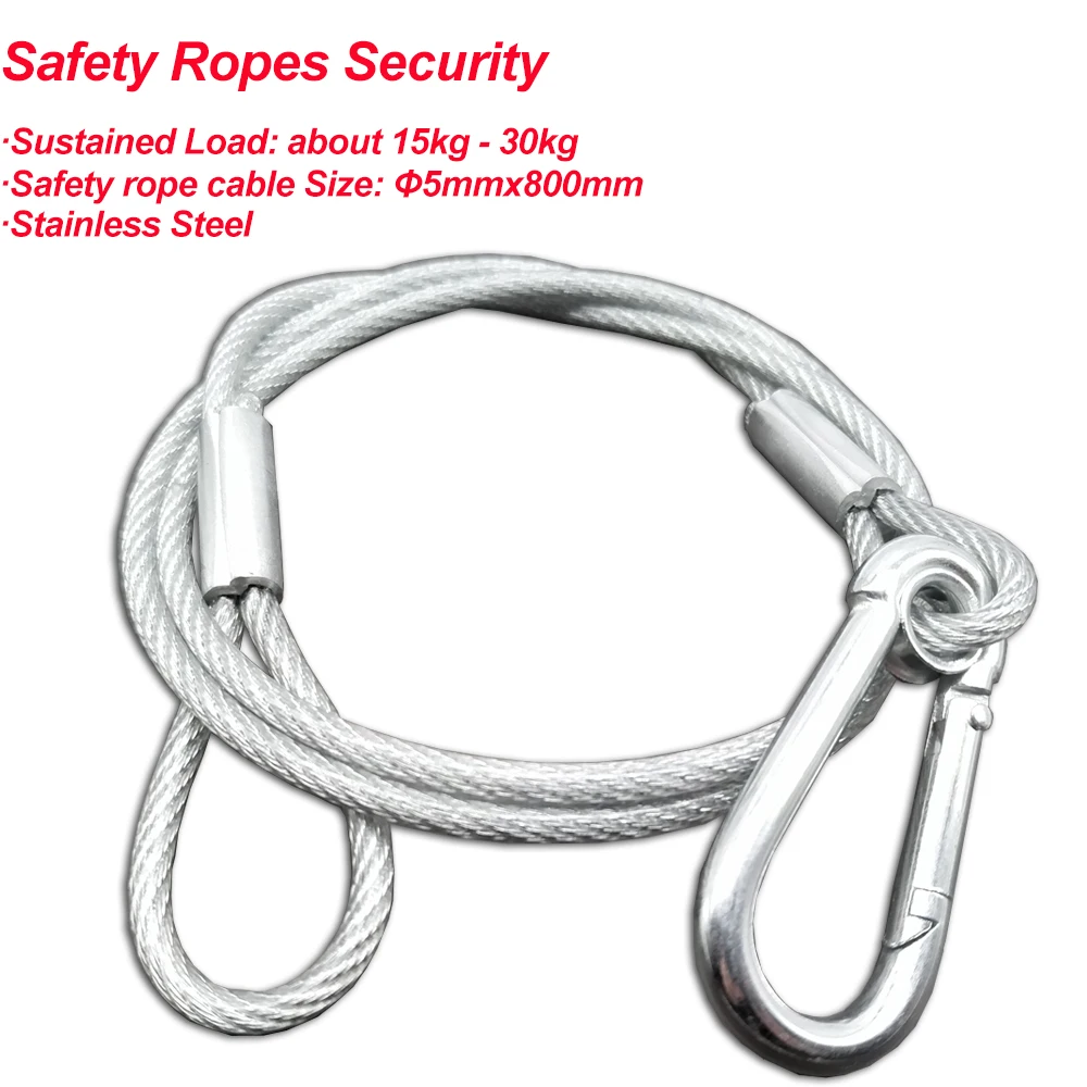 

Steel Wire Safety Ropes Security Cables Stage DJ Lighting Moving Head Par Lights