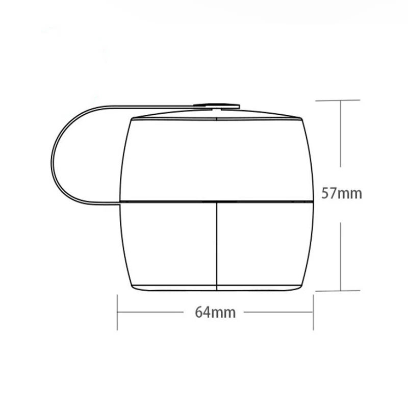 

Portable Baby Infant Kids Pacifier Nipple Cradle Case Holder BPA Free Travel Storage Box