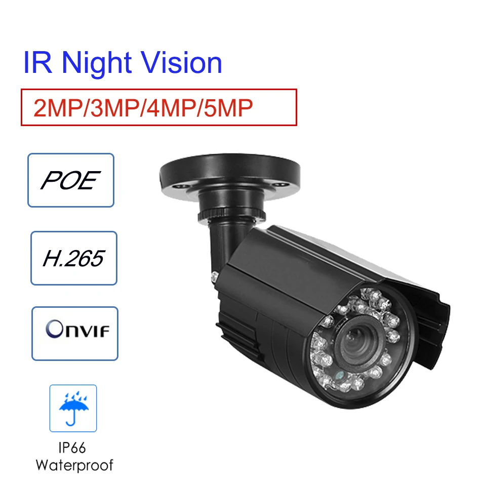 Камера видеонаблюдения металлическая водонепроницаемая с функцией ночного