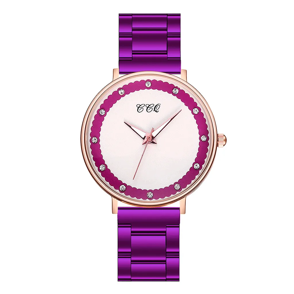 Casual Women Watches Ladies Watch Fashion Quartz Stainless Steel Strap Female Wrist Luxury Clock Bracelet Gifts /C | Наручные часы
