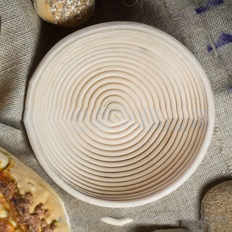 Корзина для хлеба натуральная овальная плетеная корзина из ротанга брожения