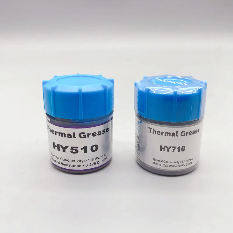 1 PCS 10g HY510/610/710 CPU Thermal Grease Compound Paste Heat Conductive Silicone Paste