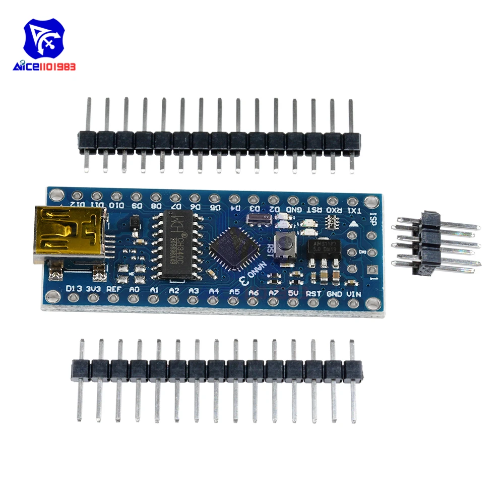 Diymore Nano V3.0 ATmega168 CH340 CH340G мини USB микроконтроллер модуль макетная плата для Arduino|nano