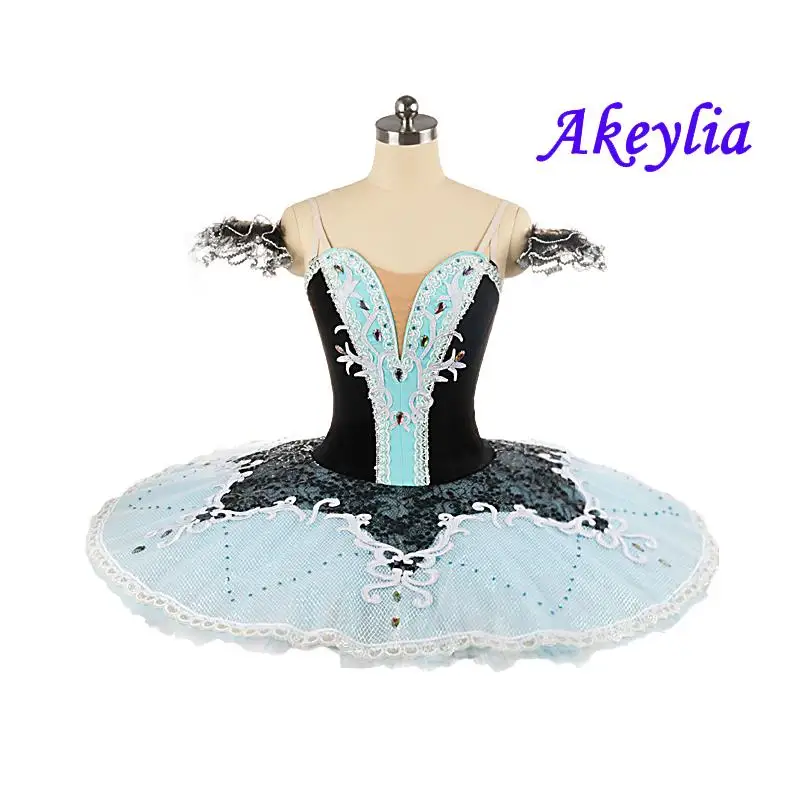 Professional ballet Pancake Platter Tutu Custom Classical for adult Mint green performance Ballet dress competition custom made
