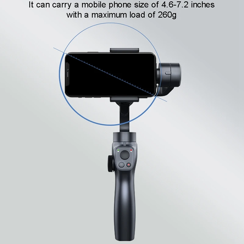 

Mobile Phone Stabilizer Three-Axis Handheld Gimbal Anti-Shake Intelligent Photography Camera Bracket Ptz