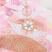 cute sweet girls japan wings hair brushes combs hair care and beauty spa massager