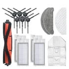 Для Roidmi EVE Plus Аксессуары для робота-пылесоса основная щетка HEPA фильтр, боковая щетка пылезащитный мешок Швабра тканевые запасные части