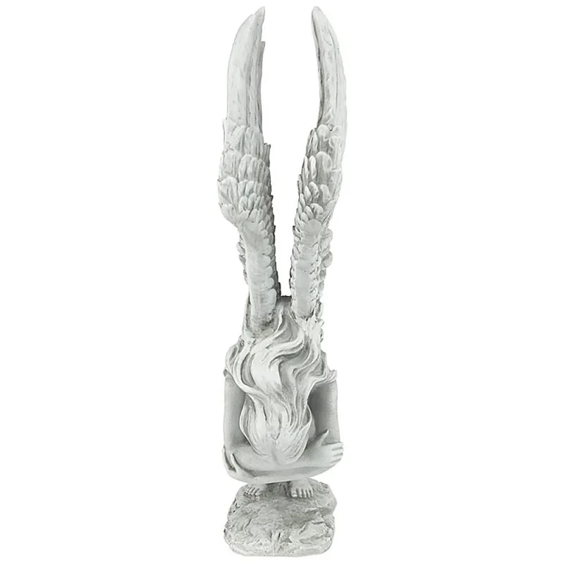 

Creative Angel Statue Angel Wings Figurine Art Resin Ornaments Sculpture for Living Room Office Church Home Decor Accessories