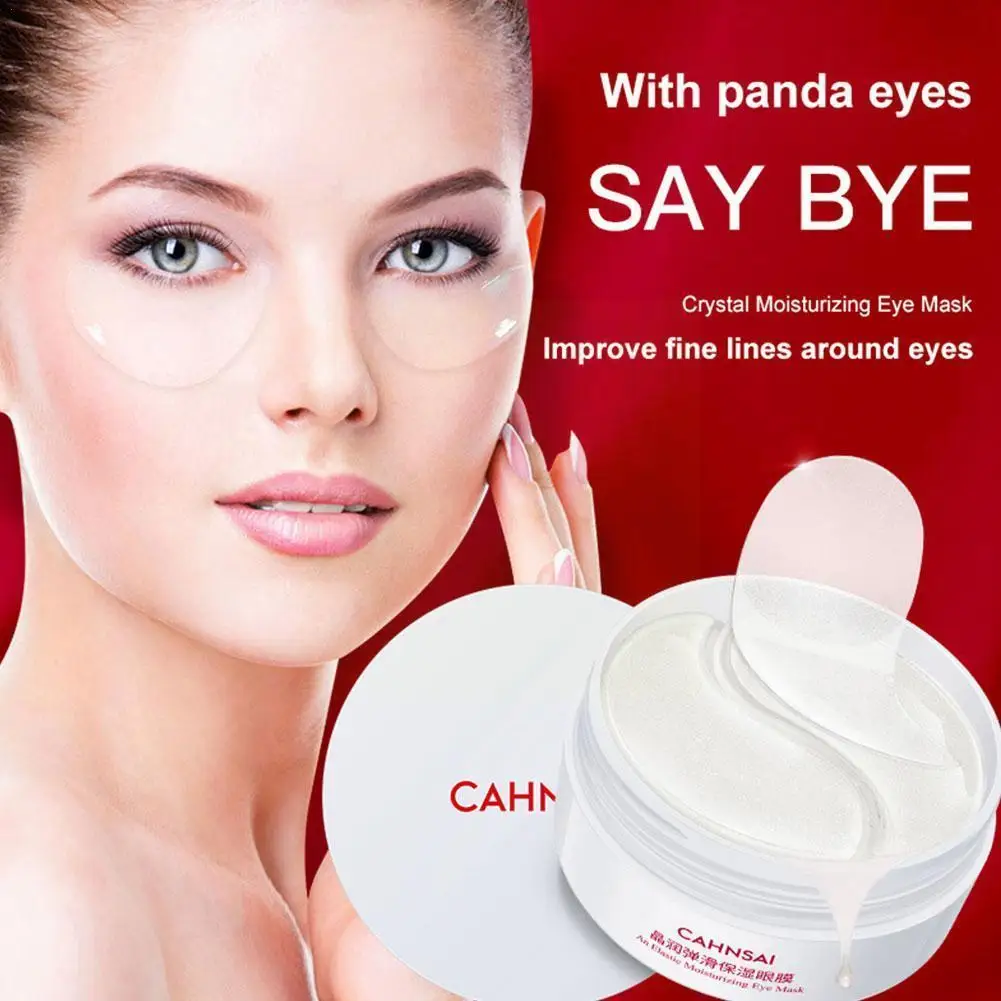 

Caviar Elastic Moisturizing Eye Mask Refreshing Mild Box Mask 60 Skin Care Nourishing / Eye pcs C3W2