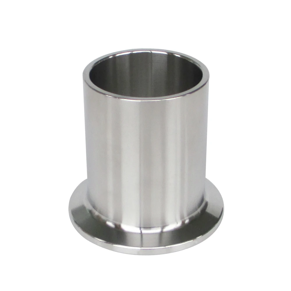 3/4 'Ƈ 1 5'' 2 'Ɖ'' 4 ''SS304 Нержавеющая сталь Tri Clamp длинный сварной ободок