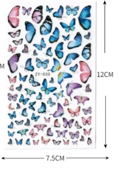 

vk b magico 3d nail art stickers decal template diy nail tool decorations