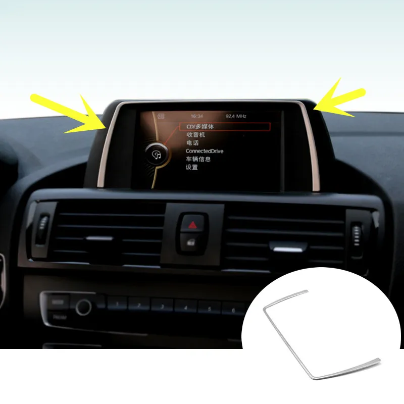 Для BMW 3 серии 4 F30 F31 F32 F34 внутренняя центральная консоль GPS навигационная крышка 1