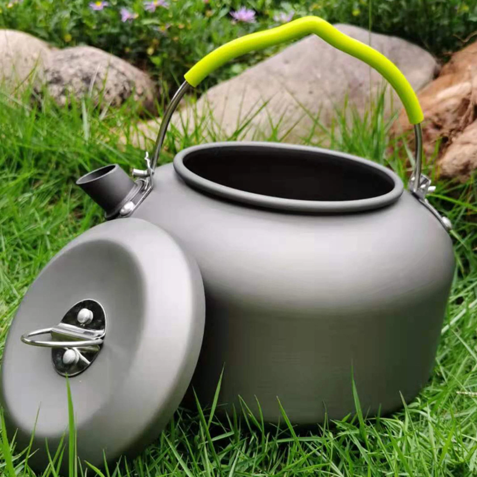 

1.3 L Outdoor Camping Kettle for Boiling Water Ultra Lightweight Cookware Tea Coffee Pot for Camping Fishing