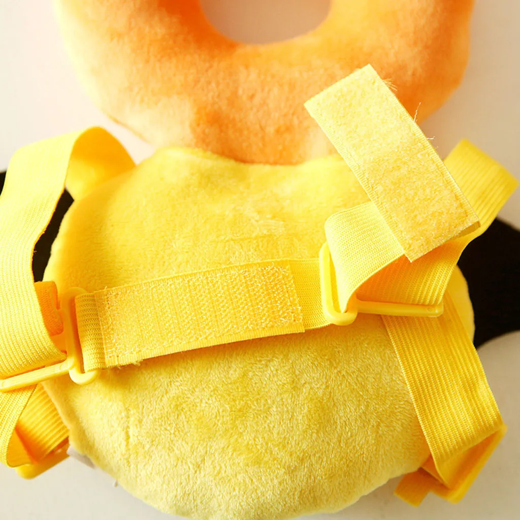 

Baby Infant Head Protect Adjustable Safety Cushion Pads Cartoon Shoulder Protect Comfortable Cartoon Infant Cushion Baby Pillows