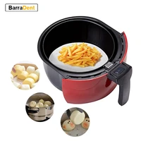 18cm airfryer accessories 100pcsset air fryer paper non stick oilpaper for pizza bbq maker cookie oven air fryer pads
