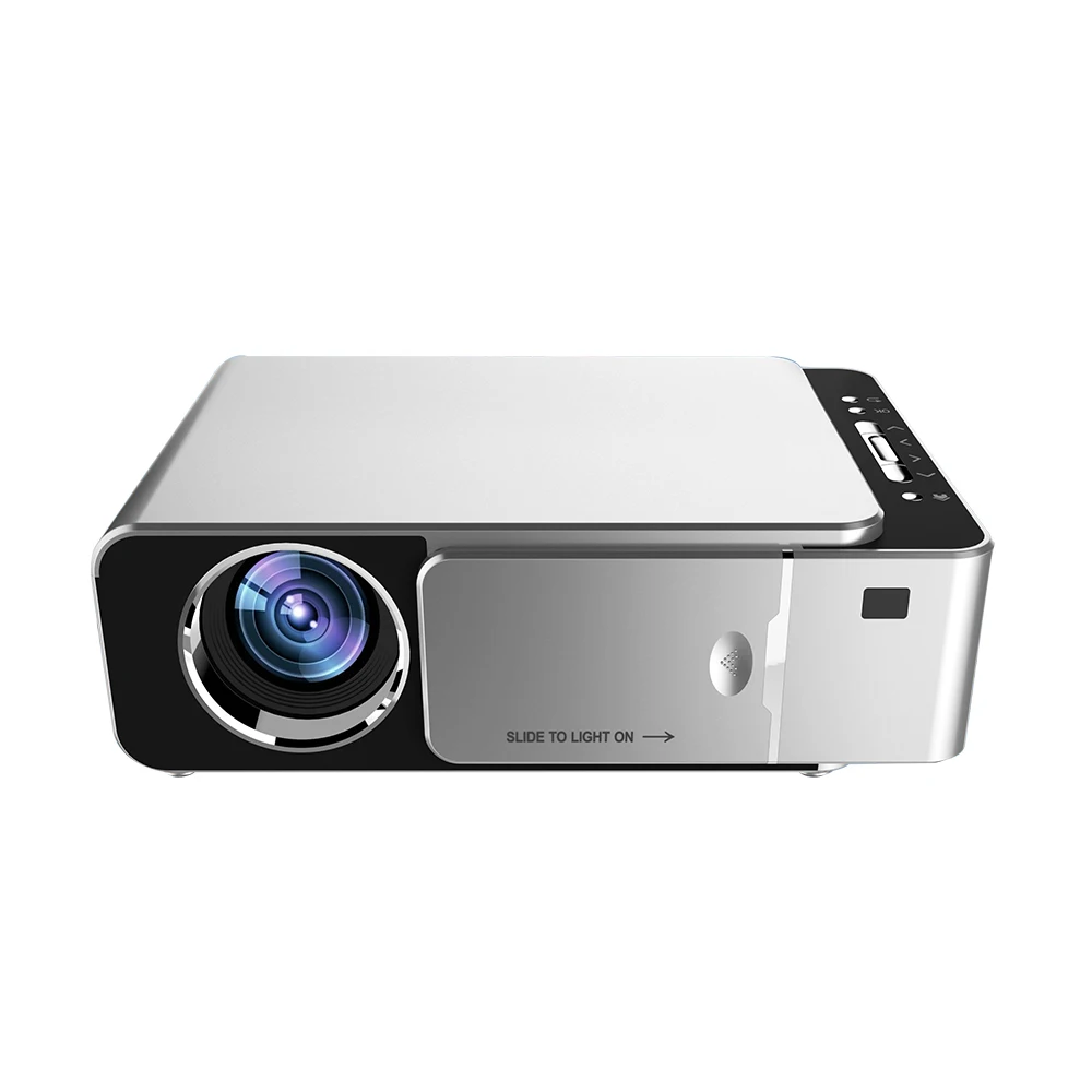 US/EU Plug LCD T6 смарт Wifi проектор Поддержка 1080p HD LED Портативный Мини видео для игра
