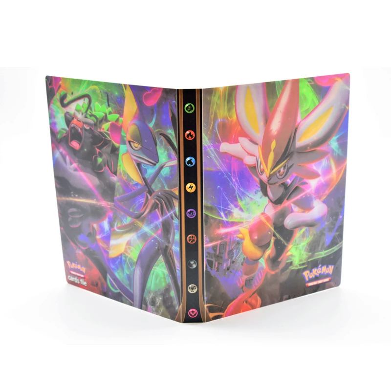 

2021 anime Pokémon Cards Album Book Cartoon Anime New 240PCS Pokemon Game VMAX GX EX Holder Collection Folder Kid Cool ToyS