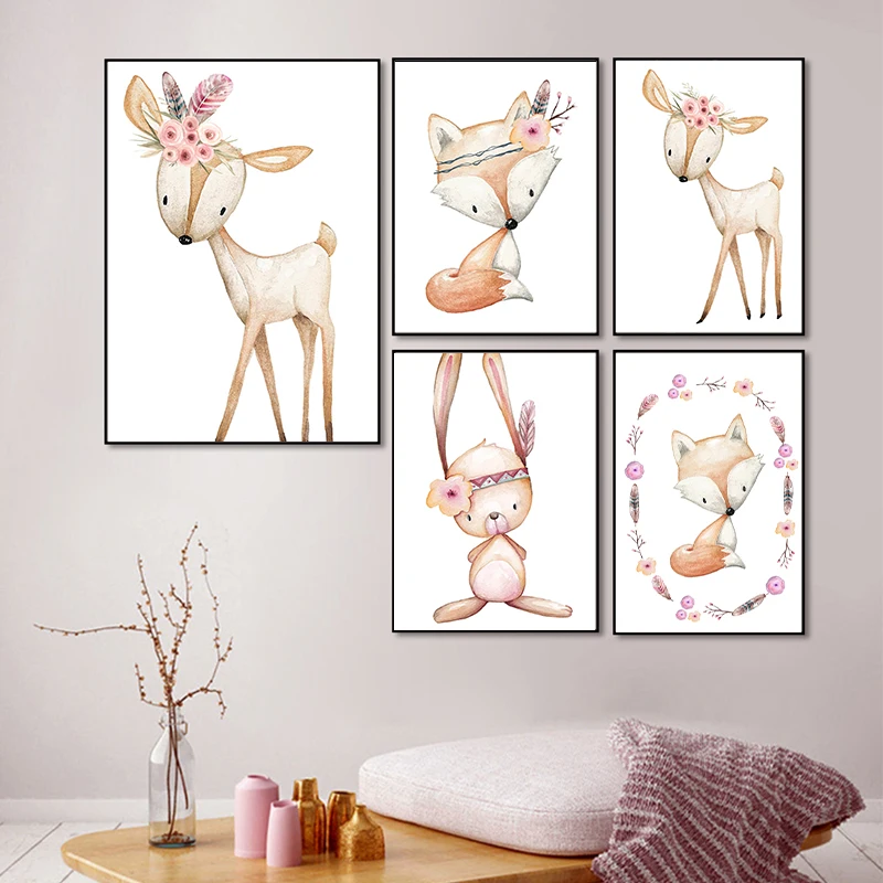 Скандинавском стиле зимние сапоги украшенные кроличьим и лисьим с животным