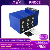 brand new 280ah lifepo4 3 2v diy 4s 16s 12v 24v 280ah rechargeable battery pack for electric car rv solar energy storage system