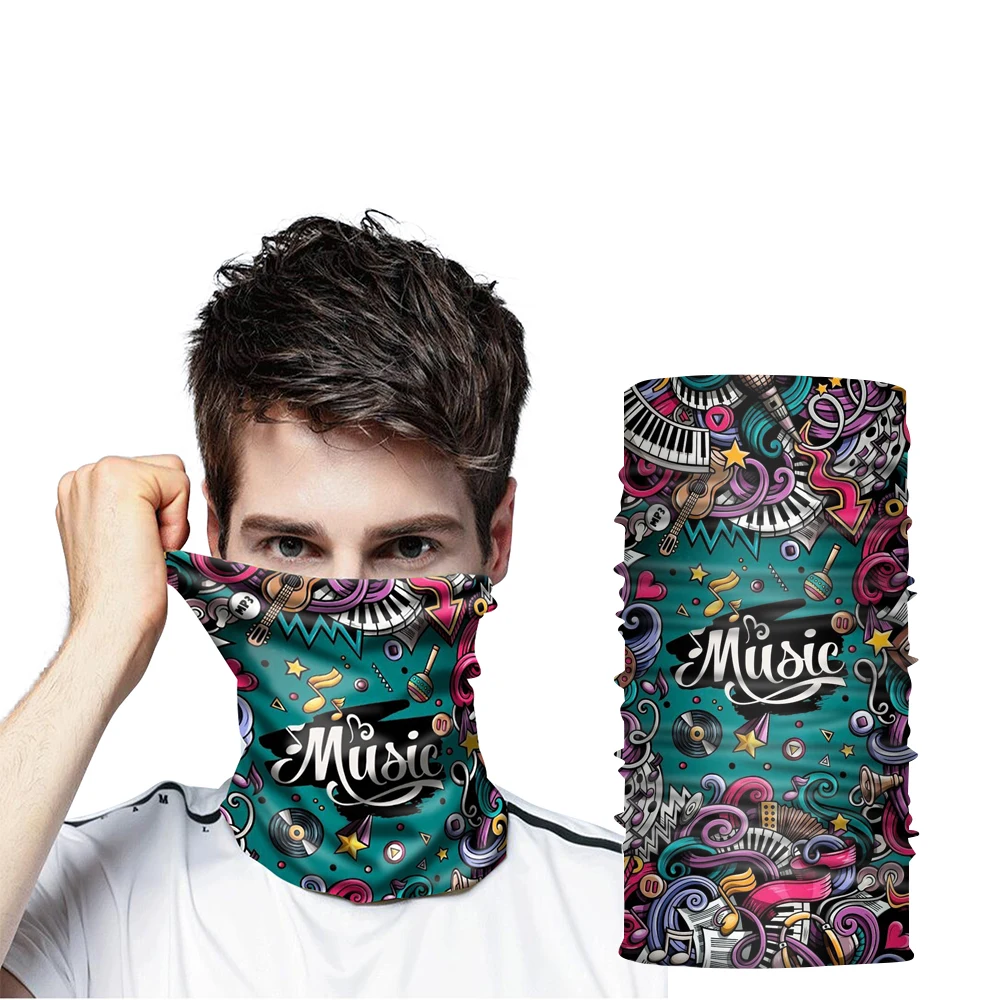 Многофункциональная маска для лица шарф головы бандана на заказ печать логотипа