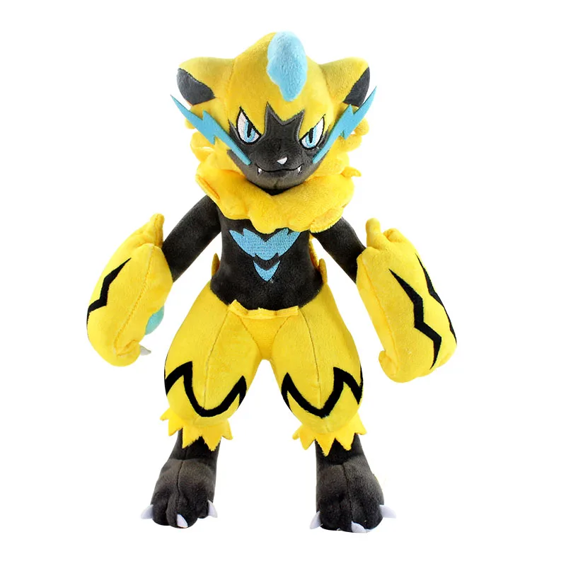 27 см Zeraora плюшевая мультяшная кукла животное игрушка хлопковая японское аниме