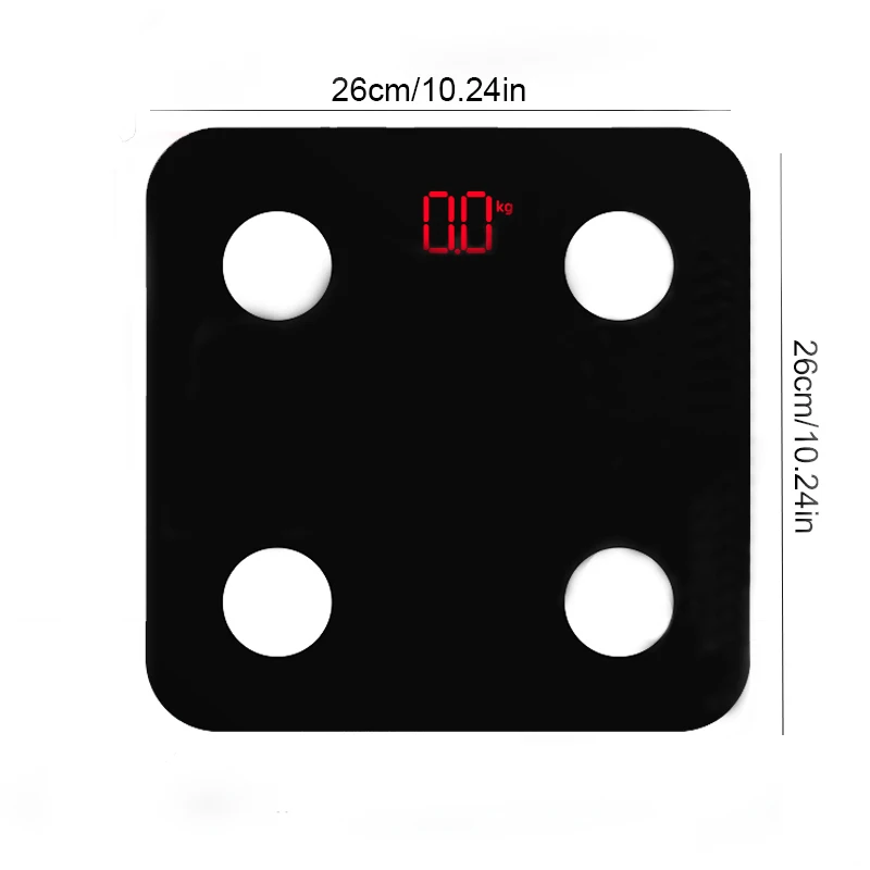 

Body Fat Scale Bluetooth BMI Body Scales Smart Wireless Household LED Digital Weight Scale
