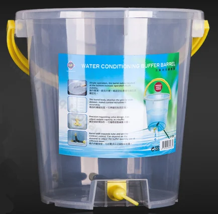 6L volume Аквариум Капельное ведро для обмена водой медленная капля рыбы креветки Бак Замена буфера эквалайзер пополнение удобрения - Цвет: 6L volume