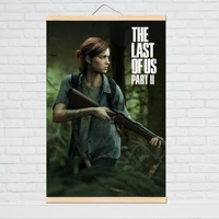 the last of us part 2 poster print zombie survival horror action pitcures game poster for hd canvas posters home decor painting