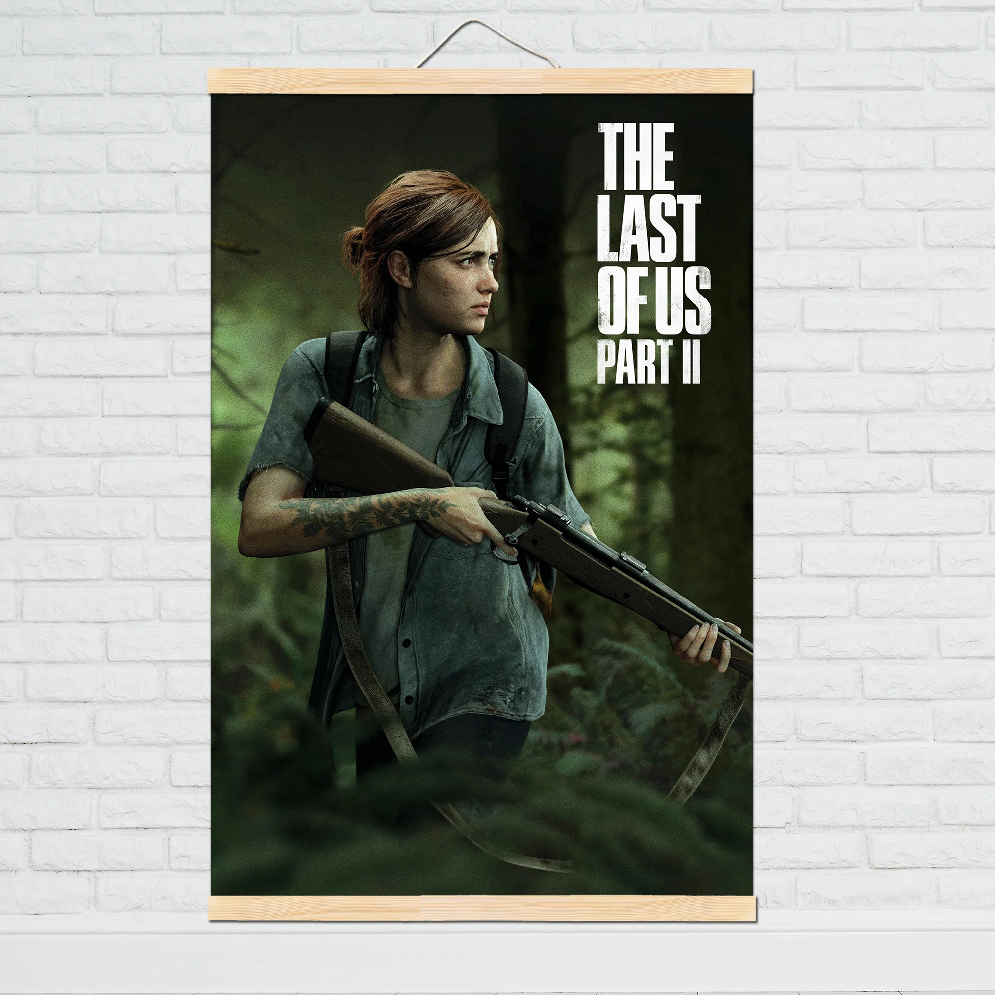 The Last of Us Part 2 постер с принтом зомби Выживание Ужасы экшн игры без косточек для HD
