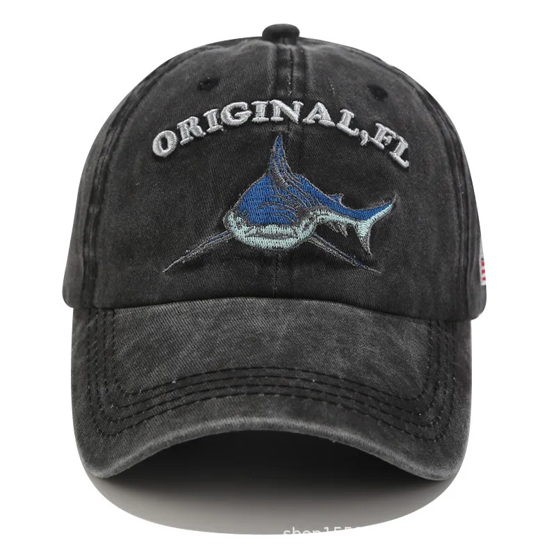 RoxCober Wholesale Washed Cotton Baseball Caps Men Retro Cap Embroidery Casquette Dad Hat For Women Gorras Planas Snapback Hats