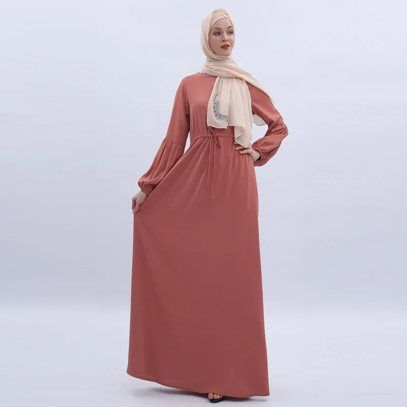 Мусульманское платье для женщин, большой размер, мусульманский, абайя, Дубай, кафтан, хиджаб, длинный халат, Рамадан, Турция, мусульманская о...